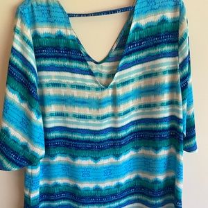 Chico’s Watercolor Blouse